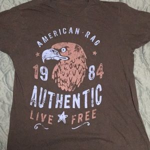 American Rag Live Free Large T-shirt